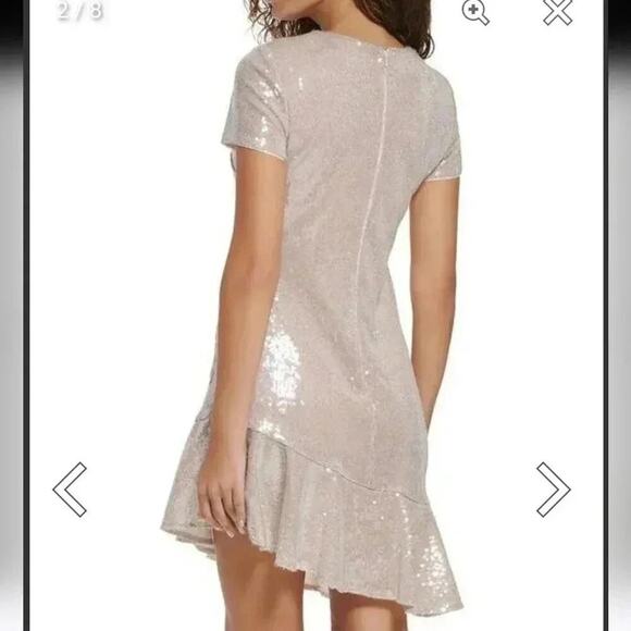 Eliza J Sequined Party Dress - Picture 7 of 8